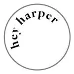 Hey Harper discount code
